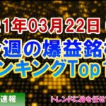 【日本株】今週の爆益銘柄ランキングTop10【金十字まどか】