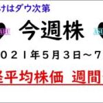 【今週株】今週の日経平均株価予想　2021年5月3日～7日　ＧＷ明けは相場が大きく動く(/ω＼)