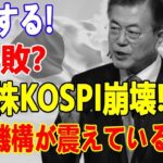 【速報】警告する! 大失敗？韓国株KOSPI崩壊! 韓国機構が震えている！【韓国の反応】