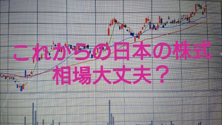 【株式投資】これから日本株は更に下落します。