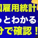 【米国株】雇用統計のは自分でチェックすべき！簡単です！