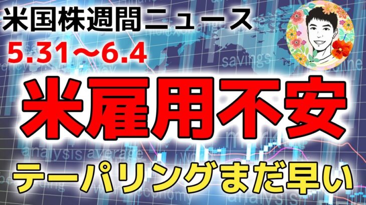 【米株週間ニュース】グロース株回復か⁉雇用回復が予想以下で金利低下！