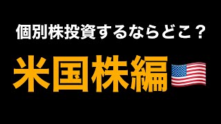 個別株投資するならどこ？米国株5つ紹介🇺🇸