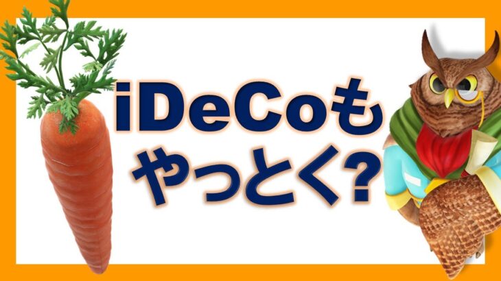 【Zincky】NISAだけじゃなくてiDeCoもやらなければ！