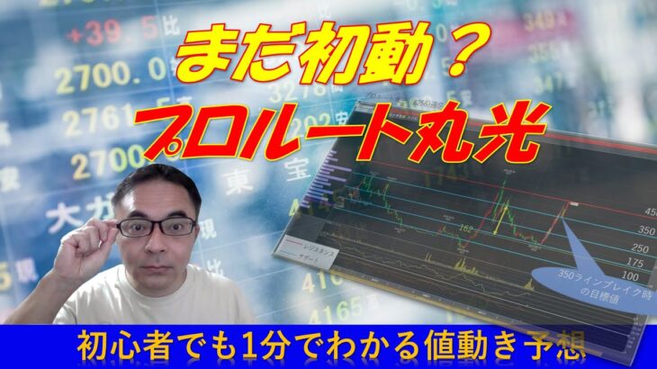 【1分でわかる・株の勉強】プロルート丸光、600台まである？これを知らないと失敗する要件とは？