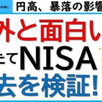 意外と面白い!!つみたてNISAの過去を大検証!!円高や暴落の影響はどうだった?過去のつみにーBOXはどうだった?