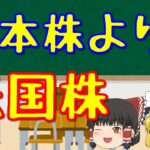 日本株より米国株に投資する理由【ゆっくり解説42】