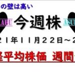 【今週株】今週の日経平均株価予想　2021年11月22日～26日　日経平均株価はいよいよ三万円を突破する！