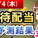 【株主優待・高配当銘柄のAI株価予想】2021年11月04日(木)の優待配当AI予測結果【金十字まどか】