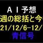 『AI予想』今週の日経平均株価総括（2021/12/6～12/10）