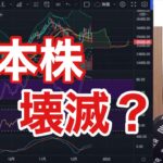【明日の投資戦略２】日本株下落続く。日経平均踏ん張れるか？マザーズ総合指数の下落目途は？【日本株、米国株、FX、仮想通貨をテクニカル分析】