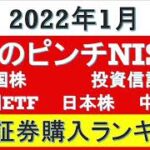 【このピンチNISA購入ランキング】米国株♪米国ETF♪投資信託♪日本株♪中国株♪