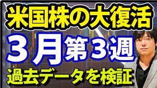 【戦略編】米国株の復活は３月の第３週目か