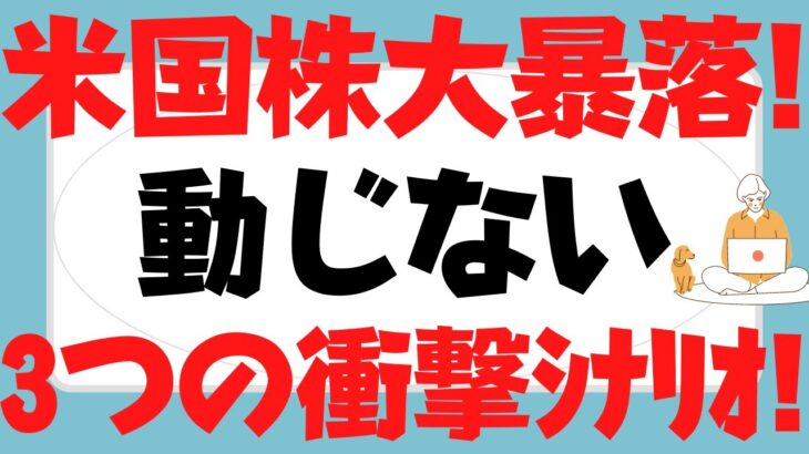 【緊急】米国株急落！ショックに備えよ！100年に一度リーマンショックの歴史は語る暴落率は衝撃xx%～VIX急騰でS&P500は乱高下もFRBの利上げ量的引き締めQTもIt’s no big deal!