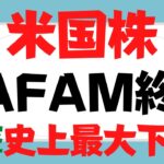 米国株史上最大下落に備えよ！GAFAM崩壊Facebook「メタショック」,アマゾンはリビアン効果でグーグル親会社アルファベット株式分割爆上げ期待！バフェット銘柄アップル,マイクロソフト売却は間違い？