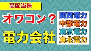 【日本株】高配当なのにオワコンなの？電力会社４社の業績と展望。発電設備の推移について　（関西電力・中部電力・東京電力・東北電力）