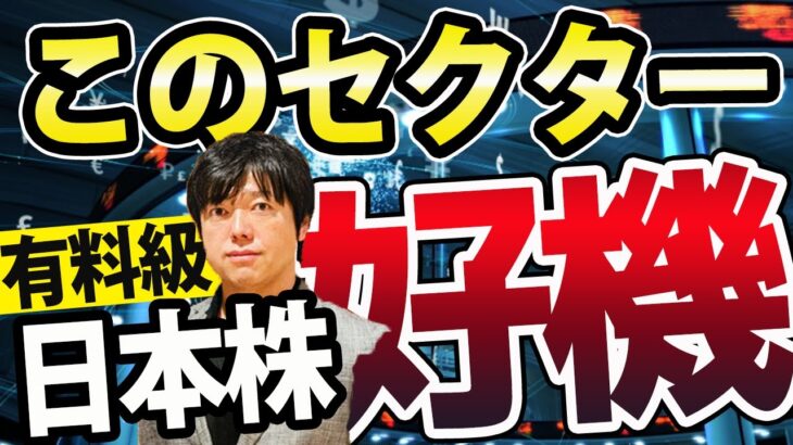 日本株、売られすぎでこのセクター狙い目か？割安３銘柄