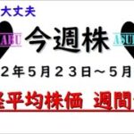 【今週株】今週の日経平均株価予想　2022年5月23日～27日