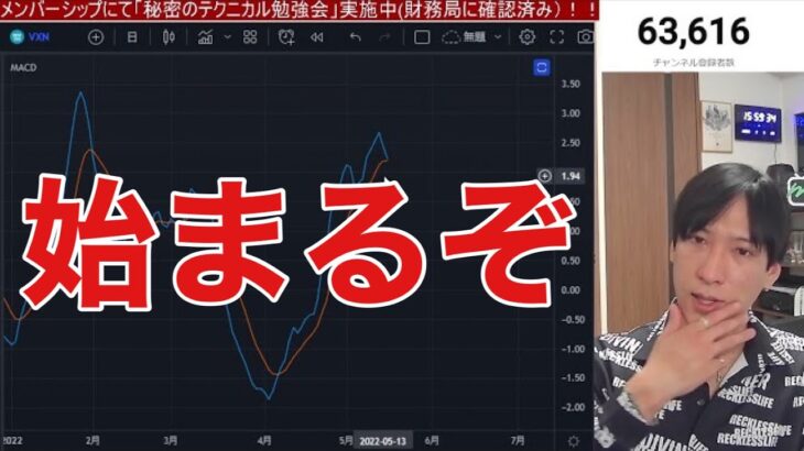 【5/18】日本株ボーナスステージ続く？6月相場油断するな。米国株がVIX転換で急反発。稼げるうちに稼ぐで！！