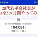 20代若手会社員が積立NISAを5ヵ月間やった結果！投資失敗！？【飯ウマ】