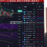 【6/16.米国株先物大暴落】FRBが0.75％利上げ決定。日経平均先物も急落中。ナスダック、レバナス、半導体株に影響か？仮想通貨大暴落。スイス中銀利上げ開始。連鎖が始まる。