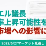 【米国株】パウエル議長が失業率の上昇可能性を示唆。今後、市場に大きな影響を与える可能性に注意が必要です。【6/27 マーケット見通し】