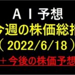『AI予想』今週の総括と今後の株価　2022/6/18