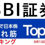 NISAで買う日本株【週間売れ筋ランキング TOP10】