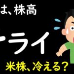 【米国株 冷える？】株高はキライ、とFRBは言っています。