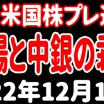 【夜の経済ニュース】マーケットとFRBの見方はどうして乖離しているのか？／NISAの投資上限額は1500万‼【米国株プレマーケット速報 2022年12月12日 】