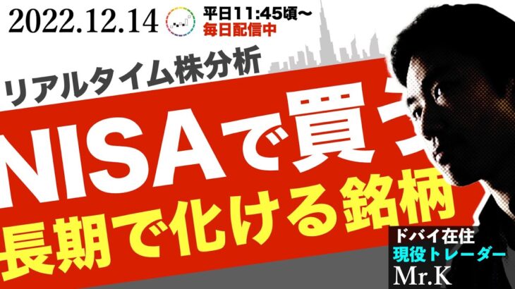 NISA枠拡大なら、この銘柄を買う。中長期で化けそうな株