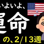 【米国株】いよいよ運命の、2/13日週。。。