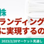 【米国株】米国経済はノーランディング説を本当に実現できるのか？金利動向やETFの資金流出入から分析。【2/20 マーケット見通し】