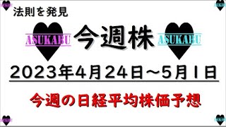 【今週株】今週の日経平均株価予想　2023年4月24日～5月1日