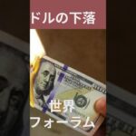 日本人が知らない市場の動き　ドルの基軸通貨が危うい　BRICSが新通貨を構想　世界フォーラムでも大きな懸念　日本のNISAマネー　米国インデックス株ETFブームで犠牲　#Shorts