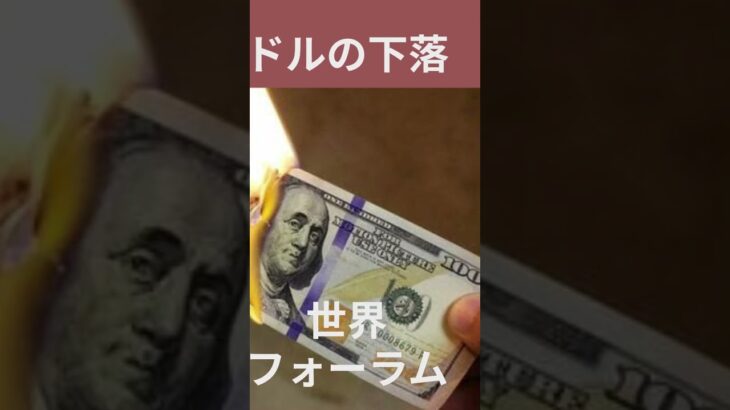 日本人が知らない市場の動き　ドルの基軸通貨が危うい　BRICSが新通貨を構想　世界フォーラムでも大きな懸念　日本のNISAマネー　米国インデックス株ETFブームで犠牲　#Shorts