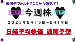 【今週株】今週の日経平均株価予想　2023年5月15日～19日