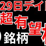 【見逃し厳禁】5月29日の有望株6銘柄をチャートで解説！SEKのデイトレテクニック