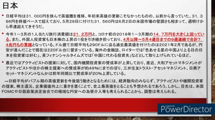 ☆5分で見る☆株狼さんの今週の米国・日本株市場の振り返りと来週の注目イベント20230604