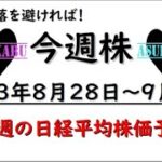 【今週株】今週の日経平均株価予想　2023年8月28日～9月1日