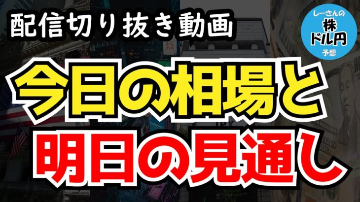 【今日の相場の振り返り】米株市場は悲観に傾くも、日経平均は底堅し、そして戻らぬ円安基調。【23/9/27 (水)】