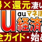 【au経済圏がスゴい】マネ活プラン・ポイント還元がやばい！始め方・おすすめを徹底解説