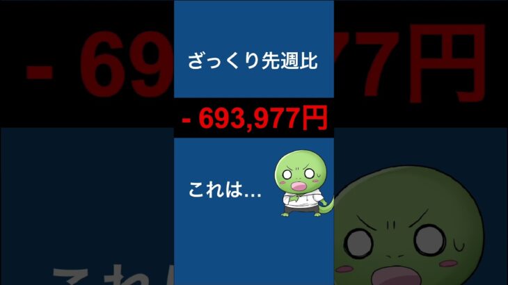 米国株と全世界株式を全力で買った結果【逆イールド解消後に暴落あるか】#shorts #米国株 #インデックス投資