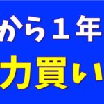 【米国株】今から１年、全力買い