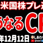 【大予想】【新NISAの投信】今夜のCPIで、パウエル議長のハト派発言を引き出すことができるのかあァァァ！【12月12日 夜の米国株ニュース】