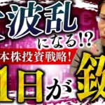 来週の日本株、大波乱に？Xデーは31日！日経、日本株の来週の投資戦略！