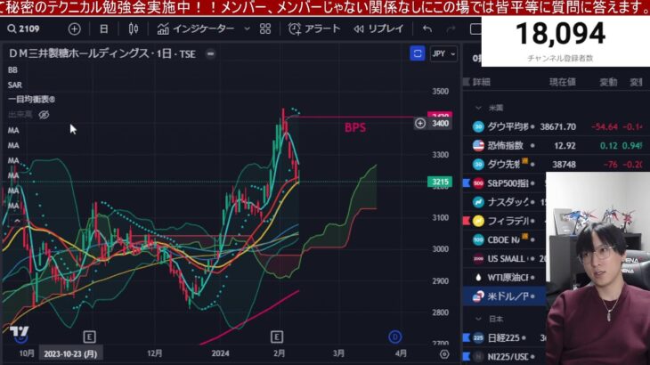 日本株上がらんかなー