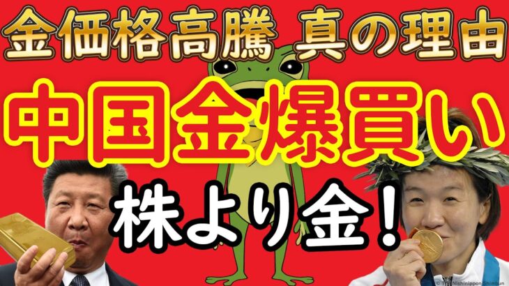 【新NISA】金価格 史上最高値 更新。 中央銀行（中国人民銀行）ゴールド 爆買い 。金投資の今後予想。金利高 ドル高 円安 人民元安。為替相場が金相場 を左右する？分散投資に金投資のススメ。詳細解説