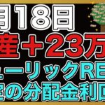 【運用報告】本日は＋23万円。日本株はひとまず反発。でも相場の強さは無い！ヒューリックリート投資法人の決算発表！