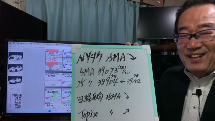 4月7日(日）週明けの相場予想。雇用統計を好感して米3指数上昇も、NYダウの25日線は右肩下がりへ変化。新NISAの買いの勢いに注目！